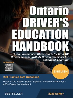 cover image of Ontario's Drivers Education Handbook 2025